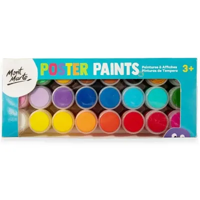 Picture of Mont Marte Poster Paints (20ml) - 24 Colors