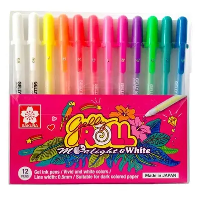 Picture of Sakura Gelly Roll Moonlight & White Set of 12 Pens