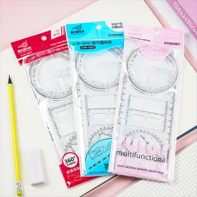 Picture of Multufunctional Geometric Drawing Ruler
