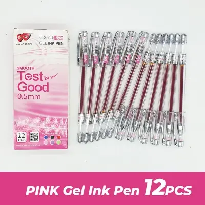 Picture of Test Good Gel Ink Pen 0.5mm (Pink)