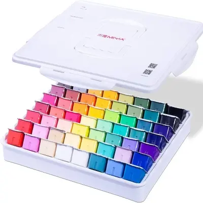 Picture of MIYA Gouache Paint Set Jelly Cup (30ml) - 56 Colors