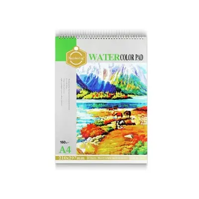 Picture of Keep Smiling Watercolor Pad A4 Size (24 Sheets)