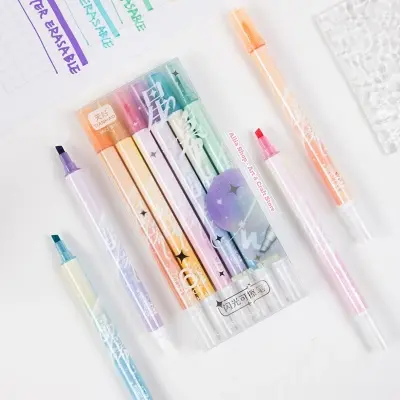 Picture of Glitter Erasable Highlighter 6 Colors