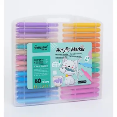 Picture of Giorgione Acrylic Marker 60 Colors