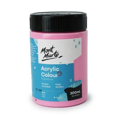 Picture of Mont Marte Acrylic Paint 300ml - Pink