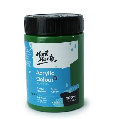 Picture of Mont Marte Acrylic Paint 300ml - Sap Green