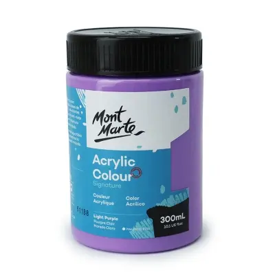 Picture of Mont Marte Acrylic Paint 300ml - Light Purple