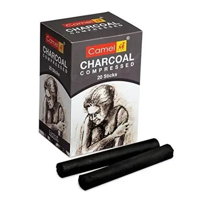 Picture of Camel Charcoal Compressed Sticks 3Pcs