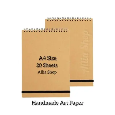 Picture of Spiral Binding Water Color Art Book A4 Size (20 Page)