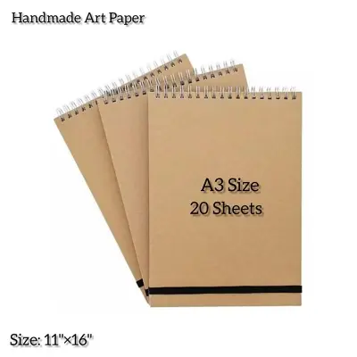 Picture of Spiral Binding Water Color Art Book A3 Size (20 Page)