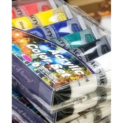 Picture of Keep Smiling Acrylic Paint Set (30ML)-6 Colors