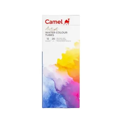 Picture of Camel Artist Water Color Tubes (20ml) - 12 Shades