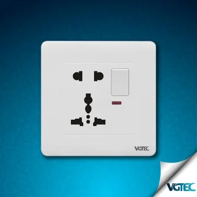 Picture of VGTEC 5 Pin socket with switch  (Regular series)