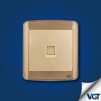 Picture of VGTEC  Tele socket (Golden series) 
