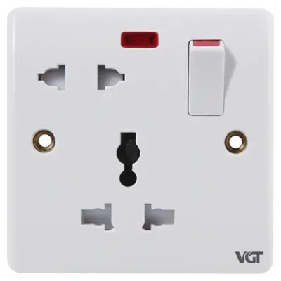 Picture of VGT  5 Pin MF socket with switch (Classic series)