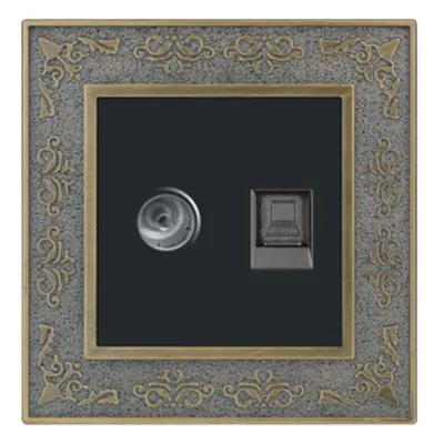 Picture of VGTEC TV & Internet combined socket (Decent series)