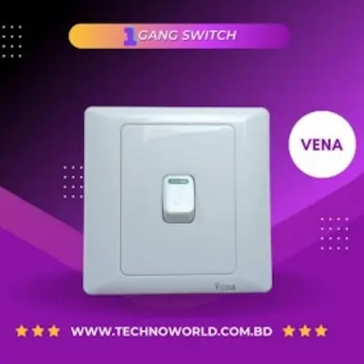Picture of Vena 1 gang 1 way switch (SL series)