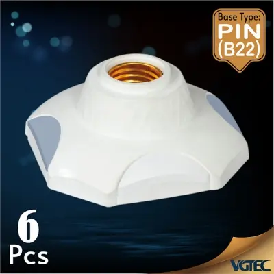 Picture of VGTEC Bakelite batten holder (Honey comb series)-Pach