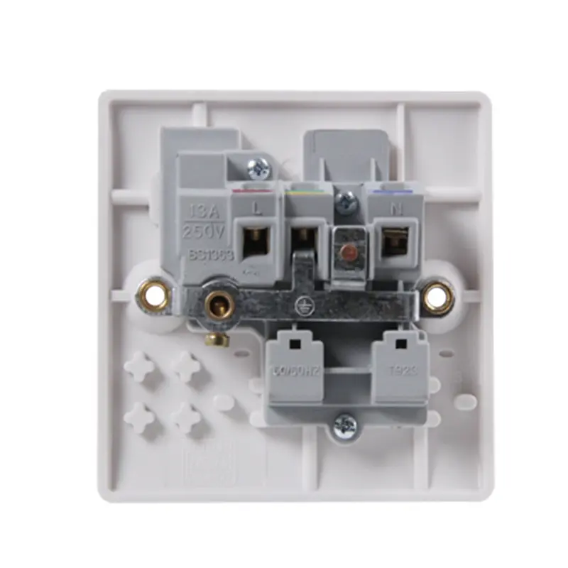 Picture of VGT  3 Pin flat socket with switch (Classic series)
