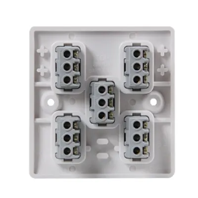 Picture of VGT  5 Gang 1 way switch (Classic series)