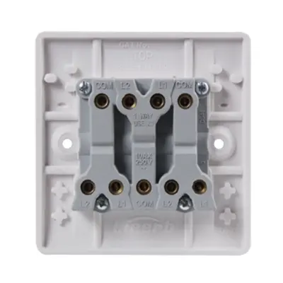 Picture of VGT  3 Gang 1 way switch (Classic series)
