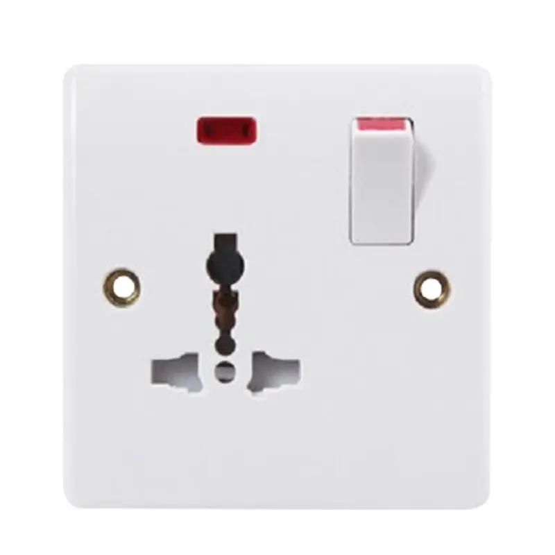 Picture of ZAK  3 Pin MF socket with switch (Classic-V series)