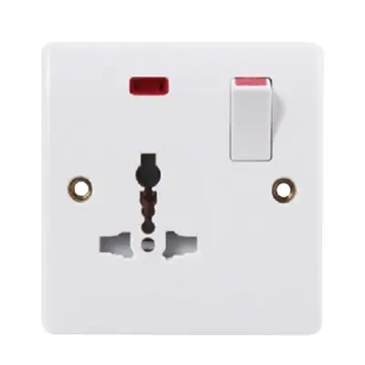 Picture of ZAK  3 Pin MF socket with switch (Classic-V series)