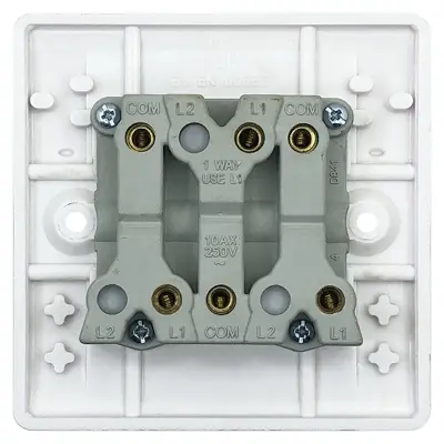 Picture of ZAK 3 Gang 1 way switch (Business series)
