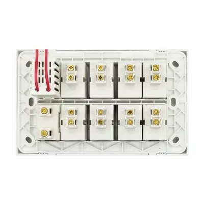 Picture of VGTEC  8 Gang switch with fan dimmer & 2 pin socket (Exclusive series)