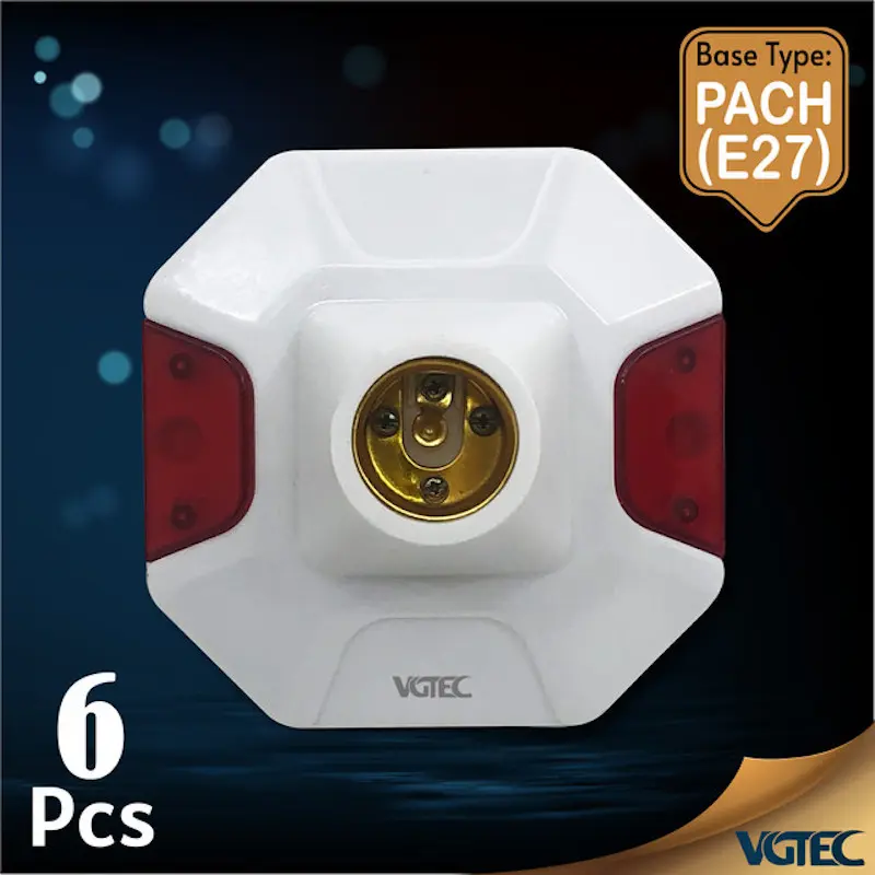 Picture of VGTEC Bakelite batten holder (Nice series)-Pach