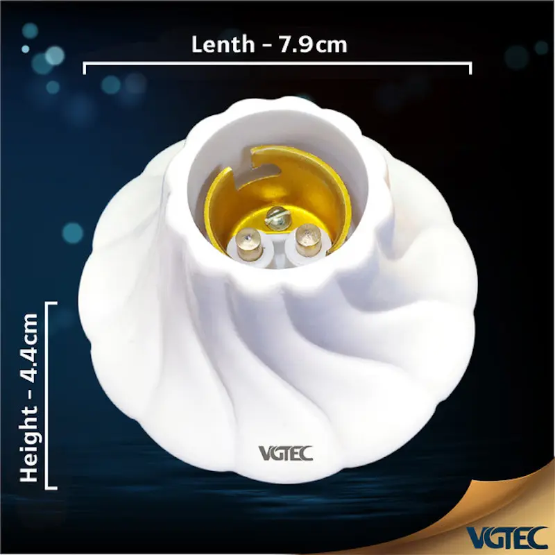 Picture of VGTEC Bakelite batten holder (Cosmos series)-Pin