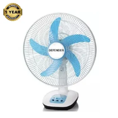 Picture of Me Defender 14-inch rechargeable table fan, model ME-811D.