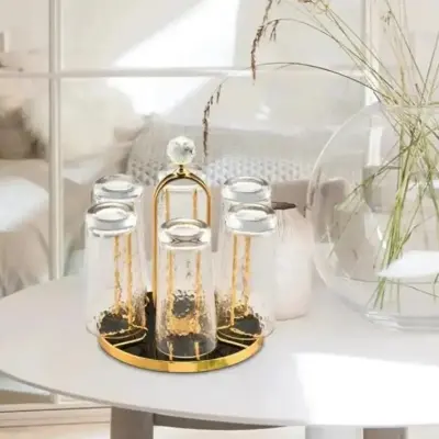 Picture of Cup Rack Kitchen Bar 6 Mug Hooks Mug Holder for Carafes Teacups Coffee Mugs