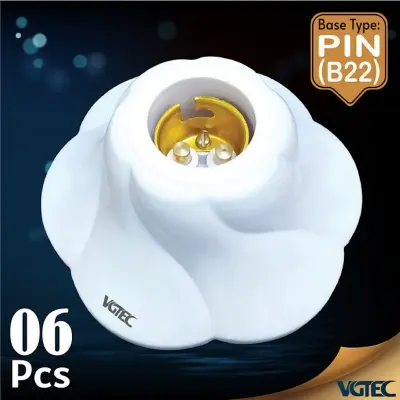 Picture of VGTEC Bakelite batten holder (Lotus series)-Pin