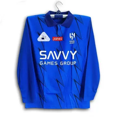 Picture of Al-Hilal Full Sleeve Football Jersey For Men - Long Sleeve Club Polo club t shirt - Al Hilal Jersey 2026
