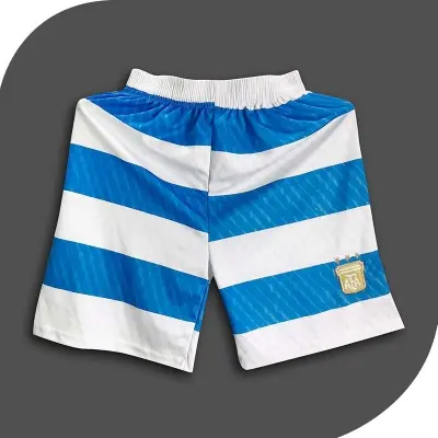 Picture of Argentina Football Short Pants for Men - Football Short Pants - Argentina Fan Pan