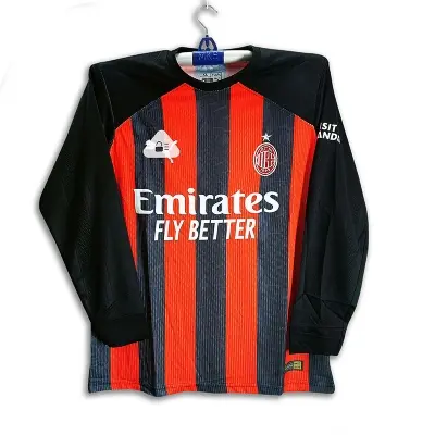 Picture of AC Milan Thai Premium Football Jersey For Man - Long Sleeve Club t shirt - AC Milan Jersey 2026/27