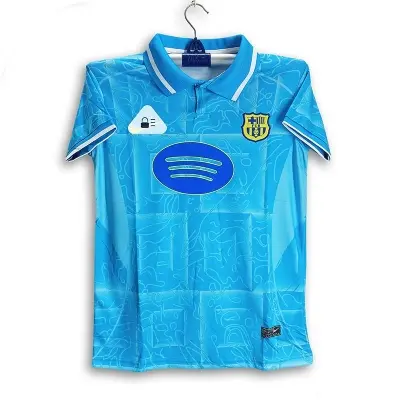 Picture of Barcelona Thai Premium Football Jersey For Men - Half Sleeve Collar Polo Club Jersey - Barcelona Jersey 2026