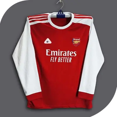 Picture of Arsenal Full Sleeve Thai Premium Football Jersey For Men - Long Sleeve club Jersey - Arsenal Jersey 2026/27