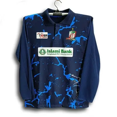 Picture of Fortune Barishal Full Sleeve Polo BPL Cricket Jersey For Man - Long Sleeve Collar Polo BPL Jersey - Barishal Jersey 2026/27