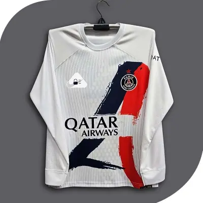 Picture of PSG Full Sleeve Thai Premium Football Jersey For Men - Long Sleeve - PSG Football Jersey 2026