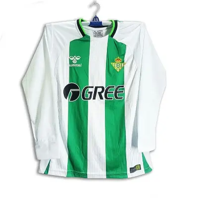 Picture of Real Betis Full Sleeve Thai Premium Football Jersey For Man - Long Sleeve club t shirt - Real Betis Jersey 2026/27