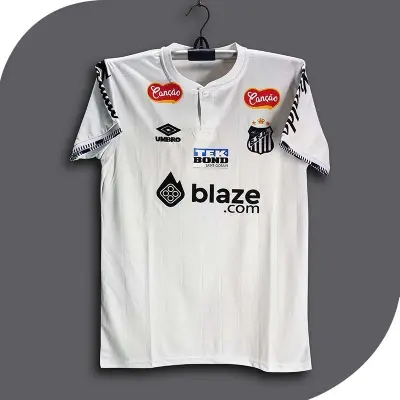 Picture of Santus Embroidery Thai Premium Football Jersey For Man - Half Sleeve club t shirt - Santos Jersey 2026/27