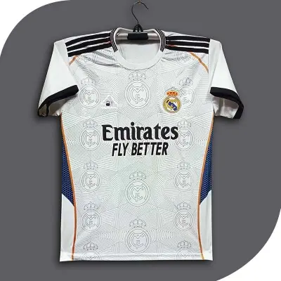 Picture of Real Madrid Thai Premium Football Jersey For Man - Half Sleeve Club Jersey - Real Madrid Jersey 2026/27