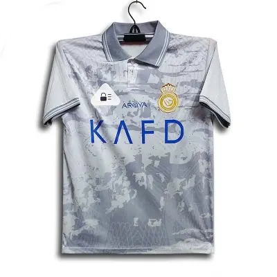 Picture of Al-Nassr Short Sleeve Thai Premium Polo Football Jersey For Man - Half Sleeve T Shirt - Al Nassr Jersey 2025-26