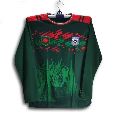 Picture of B-d Full sleeve Football Jersey for Man - Long Sleeve - Bangladesh Fan Jersey 2026-27