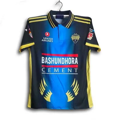 Picture of Rangpur Riders Premium BPL Cricket Jersey For Men - RR Half Sleeve Collar Polo BPL Jersey - Rangpur Jersey 2026