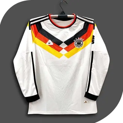 Picture of Germany World Cup Jersey 2026 Thai Premium Football Jersey For Men - Long Sleeve - Germany Jersey 2026