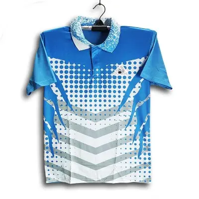 Picture of Stylish And Comfortable Short Sleeve Collar Polo Jersey For Men - Half Sleeve Cricket Polo T Shirt - Jersey