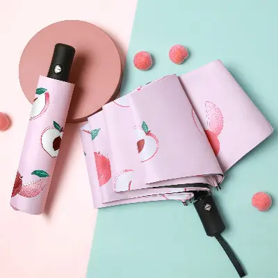 Picture of Fruit Print Bmw Umbrella 2:1 | Waterproof & Stylish for All-Weather Protection | Best Umbrella for Girls